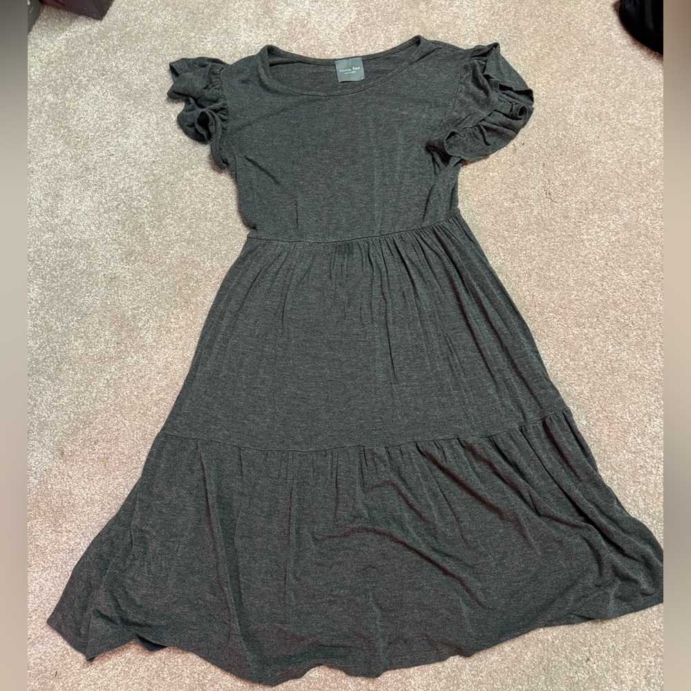 Olivia Rae Charcoal Dress